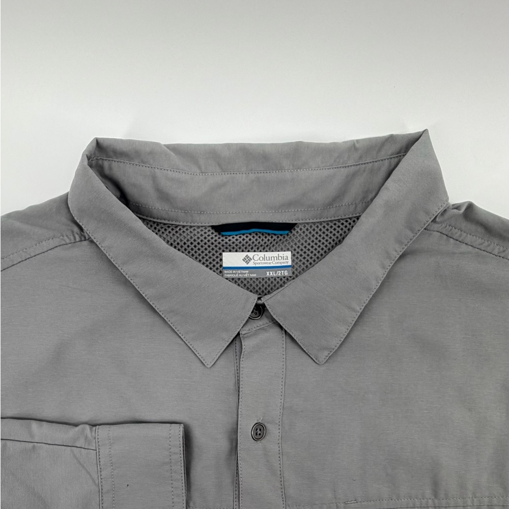 Columbia PFG vented fishing Light Gray Sportswear Shirt Men’s XXL/2TG